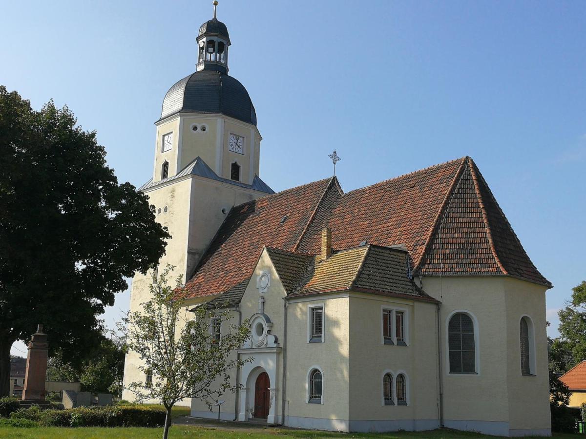 Pension Schlossblick Thallwitz Esterno foto