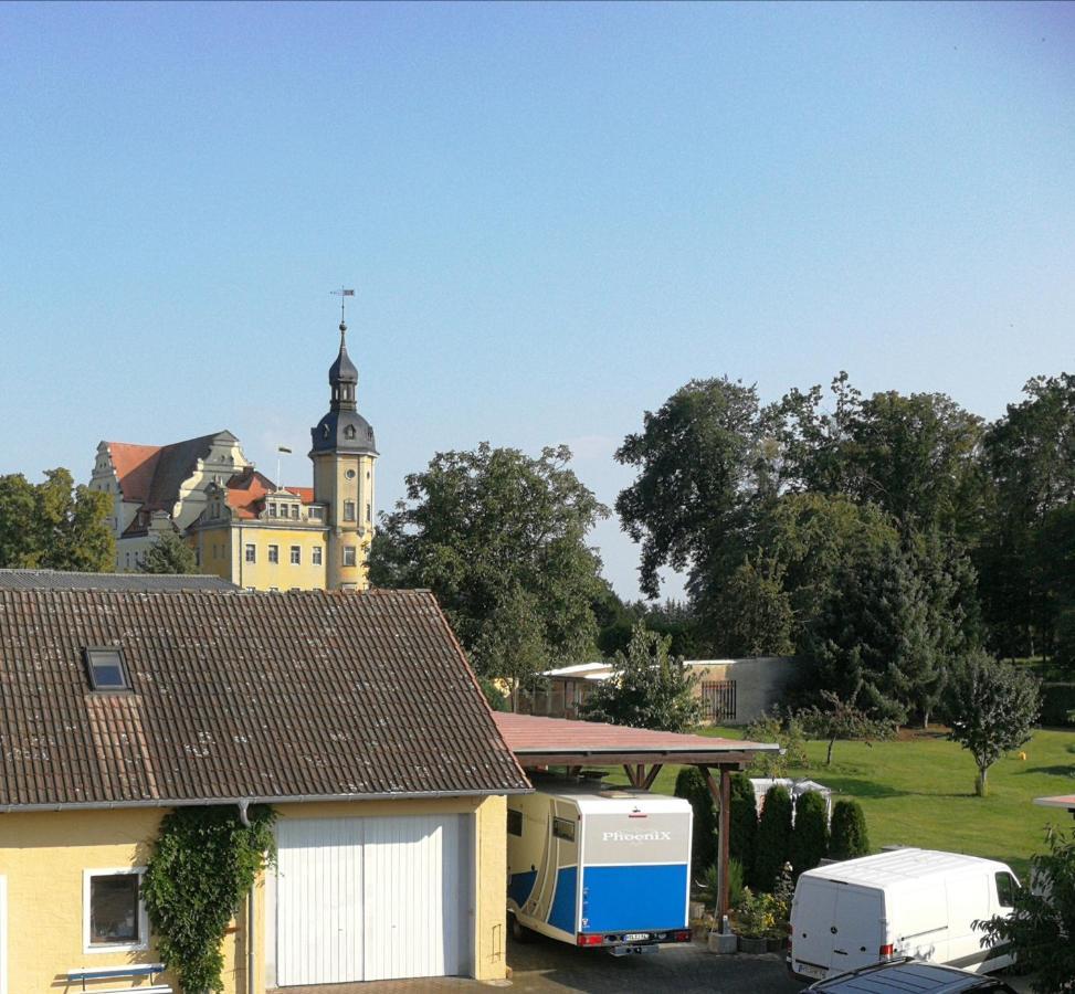 Pension Schlossblick Thallwitz Esterno foto